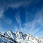 alps, saas-fee, alphubel, mountain, täschhorn, dom, lenzspitze, nature, switzerland, sunny, snow, winter, landscape, blue sky, sky, blue, clouds